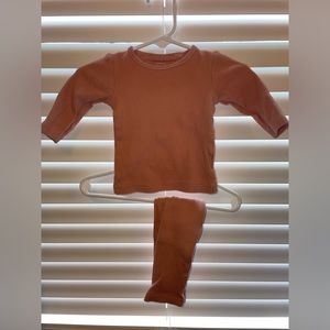 Baby girl ribbed 2 piece set